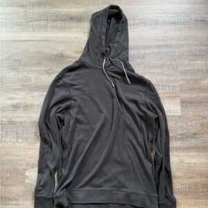 The Normal Brand Black Lightweight Hoodie